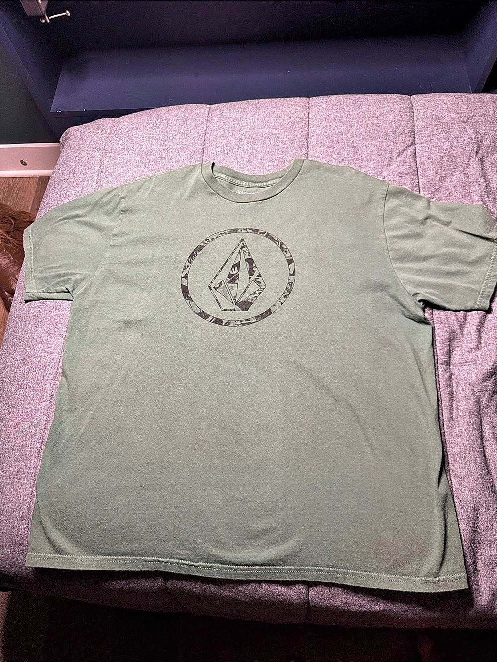 Volcom Circle Stone Short Sleeve Tee XXL Green
